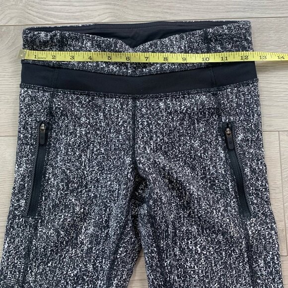 Lululemon Inspire Tight II LeggingsPower Luxtreme Suited Jacquard Black White - Picture 13 of 14